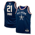 Eastern Conference Jordan Brand All-Star 2024 Swingman Jersey - Navy - Joel Embiid - Youth