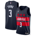 Washington Wizards Jordan Brand Statement Edition Swingman Jersey - Navy - Trae Young - Mens