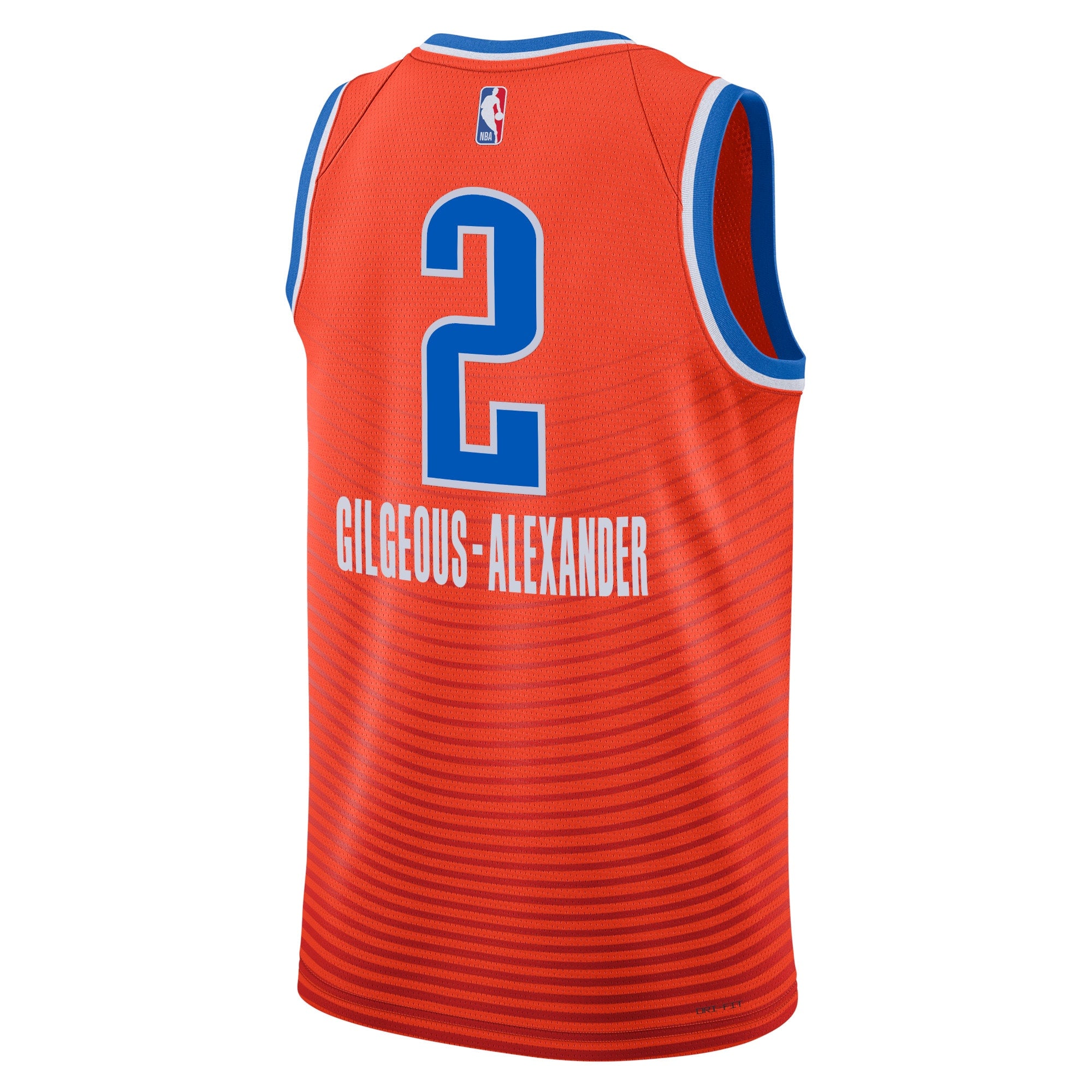 Oklahoma City Thunder Jordan Statement Edition Swingman Jersey - Orange - Shai Gilgeous-Alexander - Unisex