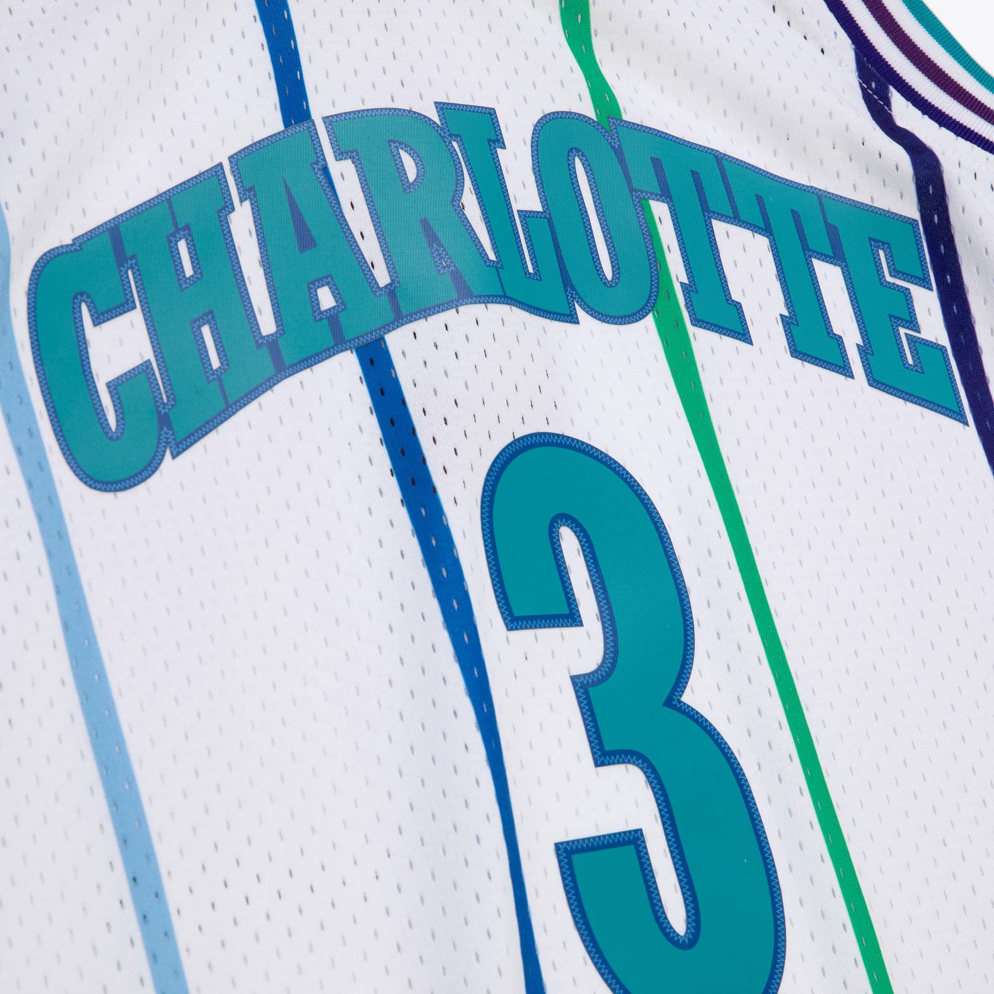 Charlotte Hornets Mitchell & Ness Rex Chapman 1988 Authentic Jersey - White