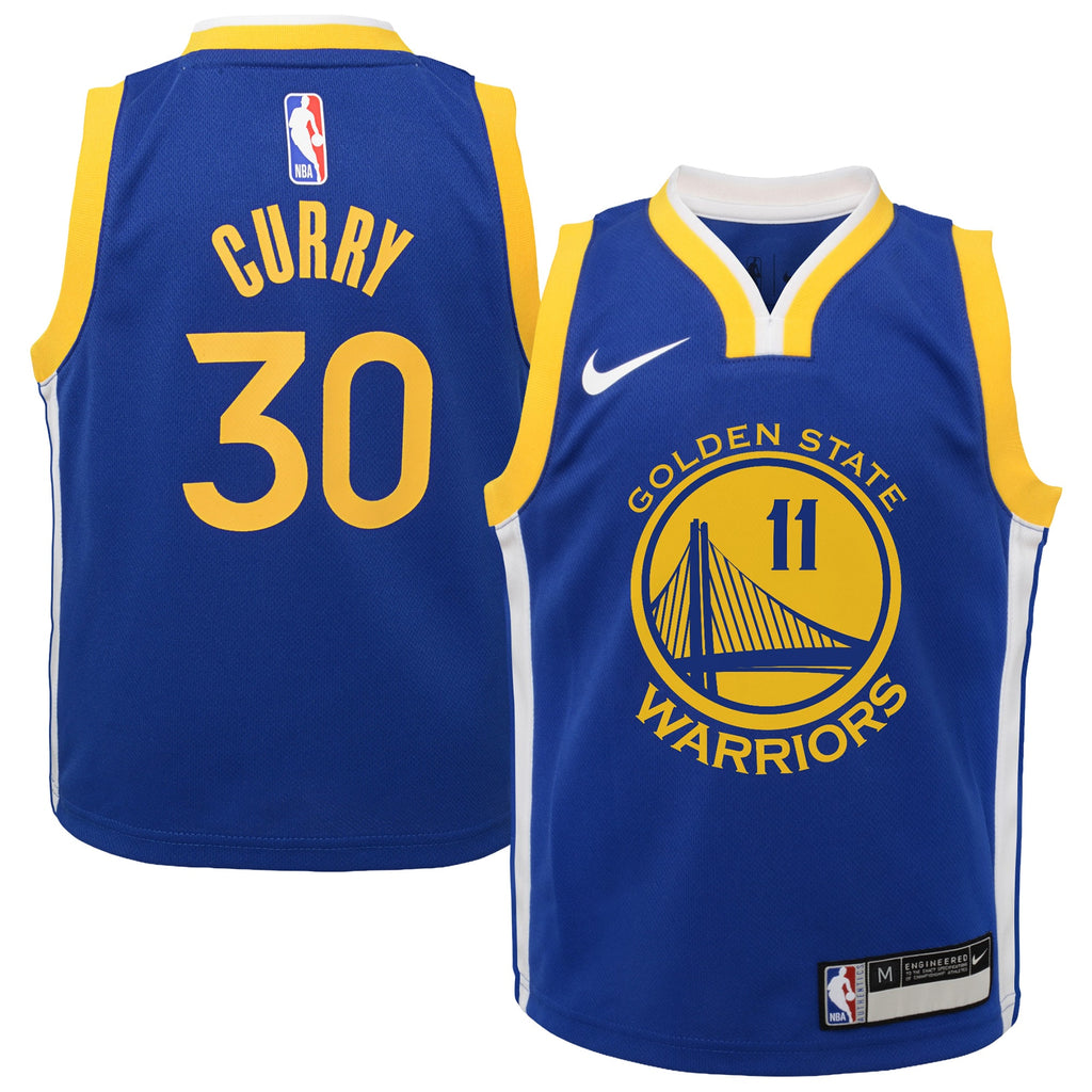 Golden State Warriors NBA Icon Swingman Jersey - Stephen Curry - Toddlers