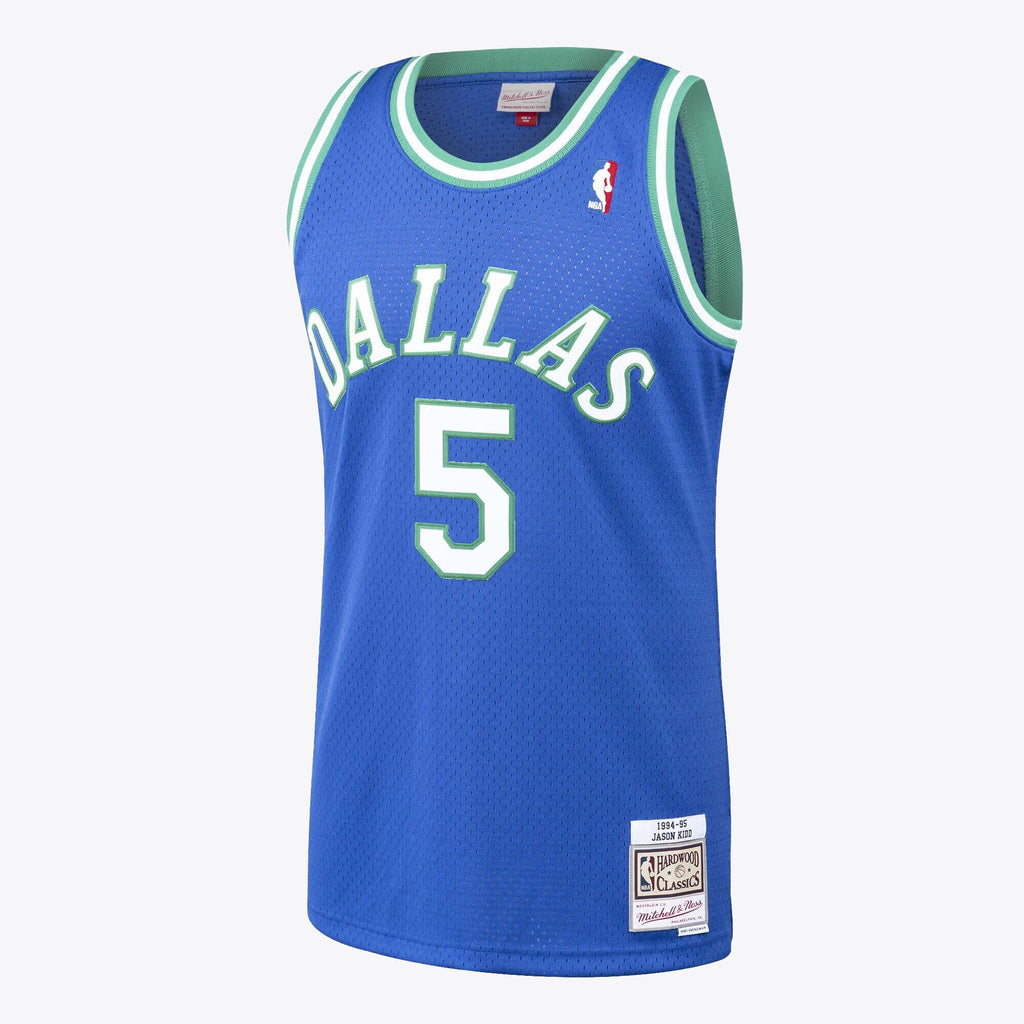 Dallas Mavericks Hardwood Classics Road Jersey By Mitchell & Ness - Mens - Jason Kidd