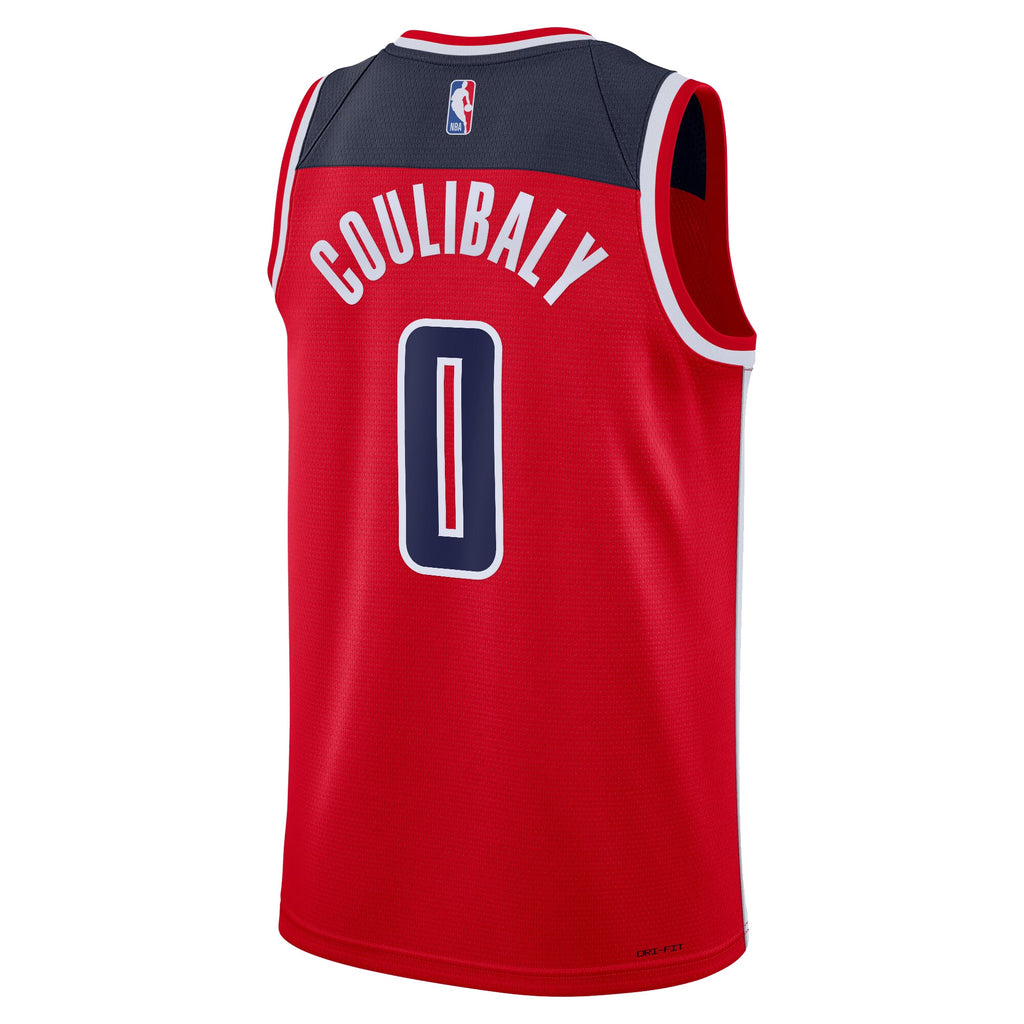 Washington Wizards Nike Icon Swingman Jersey - Red - Bilal Coulibaly - Youth