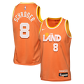 Nike Cleveland Cavaliers 2025/26 City Edition Swingman Jersey - Orange - Dennis Schröder - Youth