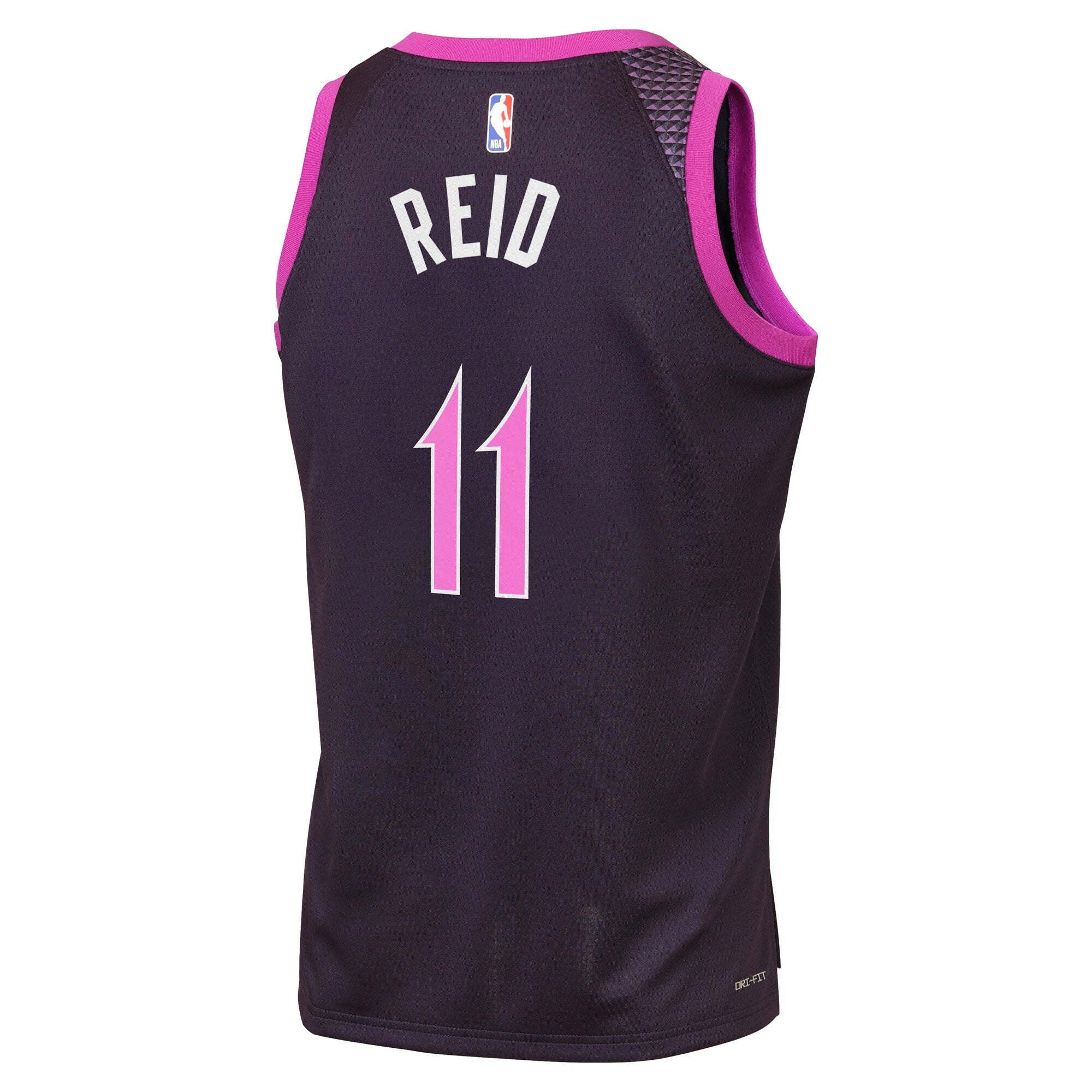 Minnesota Timberwolves Nike 2025/26 City Edition Swingman Jersey - Black - Naz Reid - Youth