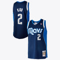 Dallas Mavericks Mitchell & Ness Jason Kidd 2011 Swingman Authentic Jersey - Ash Blue