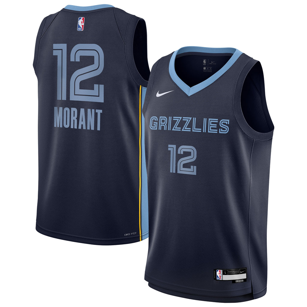 Memphis Grizzlies NBA Youth Icon Swingman Jersey NE - Ja Morant